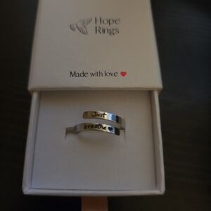 Silver Inspirational Ring